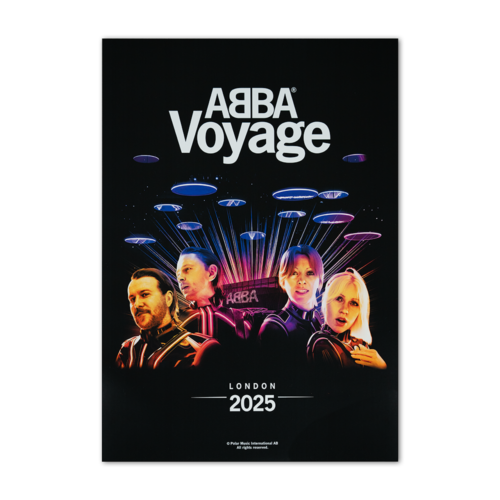 2025 EVENT POSTER Official ABBA Voyage Store