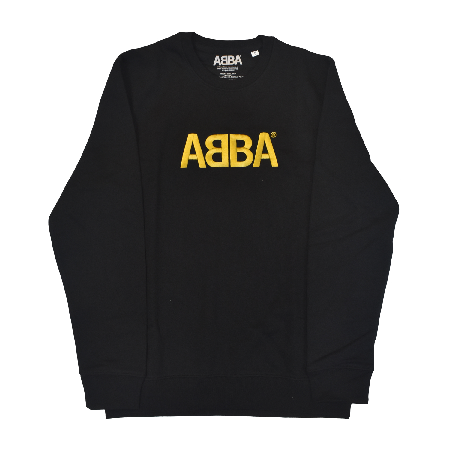 ABBA LOGO EMBROIDERED SWEATSHIRT – Official ABBA Voyage Store