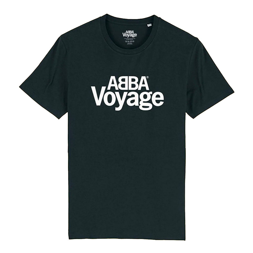 ABBA VOYAGE SIGNATURE 2023 EVENT BLACK T SHIRT