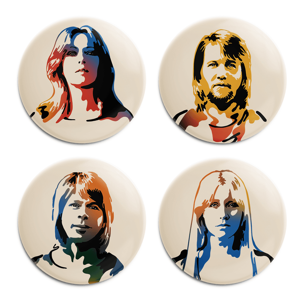 Abba Pin ABBA BADGES MAGNETS AND KEYRINGS - Official ABBA Voyage Store
